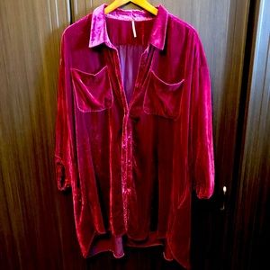 Free People Velvet Lux Tunic
